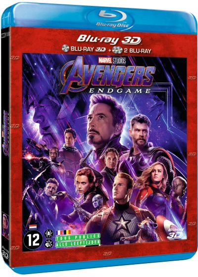 Avengers : Endgame (Blu-ray 3D + Blu-ray 2D + Blu-ray bonus) - Blu-ray 3D