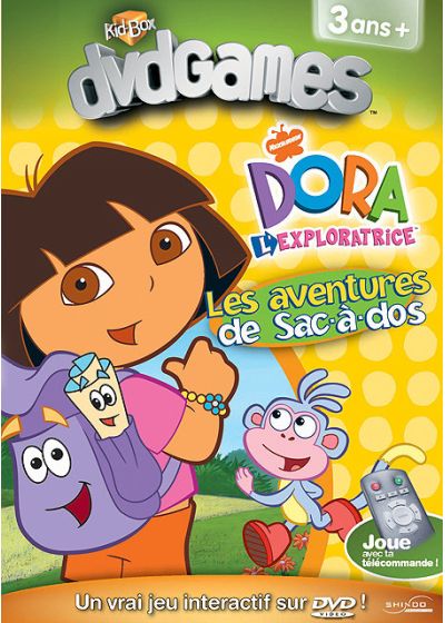 Dvdgames - Dora l'exploratrice - Les aventures de Sac-à-dos - DVD