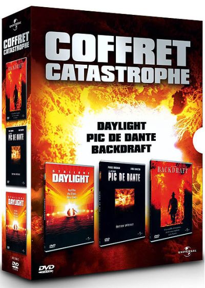 Coffret Catastrophe - Daylight + Le pic de Dante + Backdraft - DVD