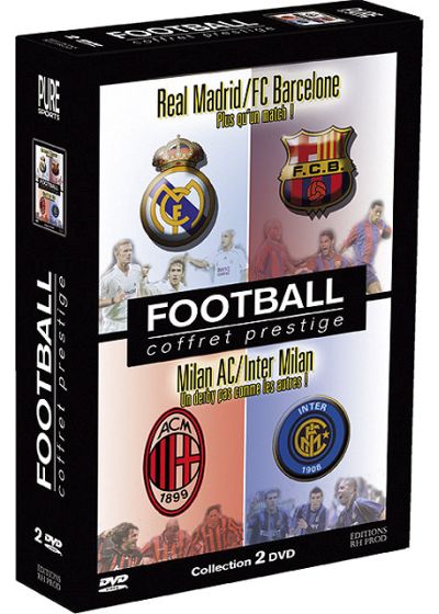 Football : les derbies européens - Coffret prestige (Pack) - DVD