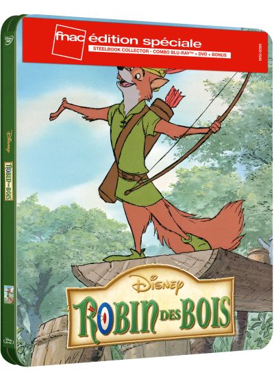 Robin des Bois (Édition limitée exclusive FNAC - Boîtier SteelBook - Blu-ray + DVD) - Blu-ray