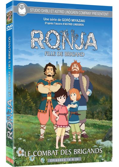 Ronja, fille de brigand - Vol. 3 - Le Combat des brigands - Épisodes 14 à 20 - DVD