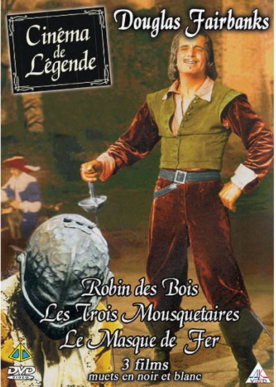 Cinéma de légende Vol. 1 : Robin des bois - Le masque de fer - Les 3 mousquetaires - DVD