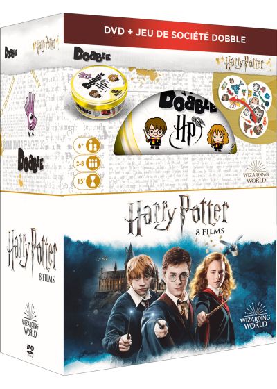 Harry Potter - L'intégrale des 8 films (+ 1 jeu Dobble) - DVD