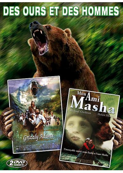 Grizzly Adams + Mon ami Masha (Pack) - DVD