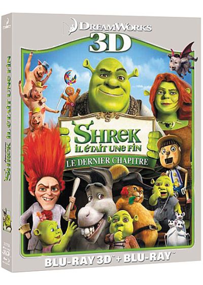 Shrek 4 - Il était une fin - Le dernier chapitre (Blu-ray 3D + Blu-ray 2D) - Blu-ray 3D