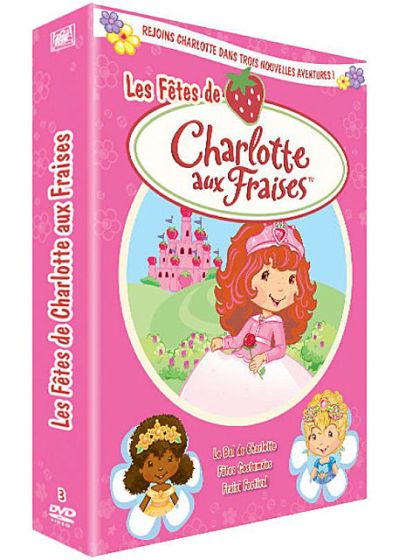 Charlotte aux Fraises : Les fêtes de Charlotte aux Fraises - Coffret 3 DVD (Pack) - DVD