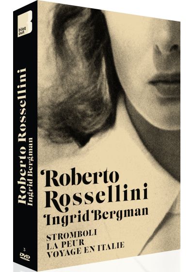 Roberto Rosselini - Ingrid Bergman : Stromboli + La peur + Voyage en Italie (Pack) - DVD