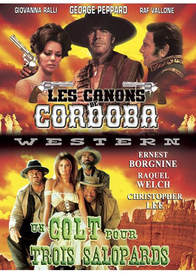 Les Canons de cordoba + Un Colt pour 3 salopards (Pack) - DVD