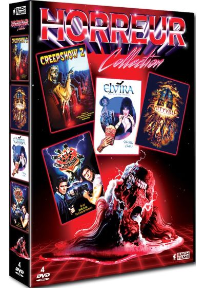 Horreur Collection : Creepshow 2 + Amityville - La maison du diable + Elvira, maîtresse des ténèbres + Flic ou Zombie (Pack) - DVD