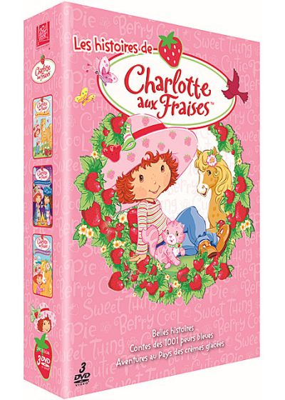 Les Histoires de Charlotte aux Fraises - Coffret 3 DVD (Pack) - DVD