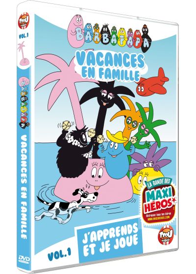 Barbapapa - J'apprends et je joue - Vol. 1 - Vacances en famille - DVD