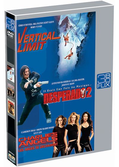 Flix Box - 13 - Vertical Limit + Desperado 2 - Il était une fois au Mexique + Charlie's Angels : Les anges se déchaînent - DVD