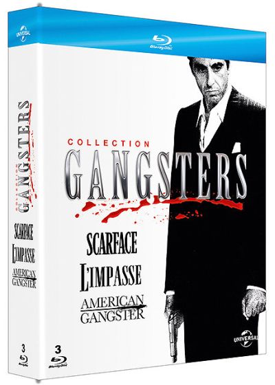 Collection Gangsters - Coffret - American Gangster - Scarface + L'impasse (Pack) - Blu-ray