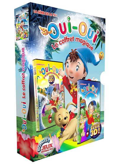 Oui-Oui, le coffret magique - Oui-Oui et la gomme enchantée + Oui-Oui et le trésor de "l'arc-en-ciel" - DVD