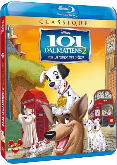 101 dalmatiens 2 : sur la trace des héros - Blu-ray