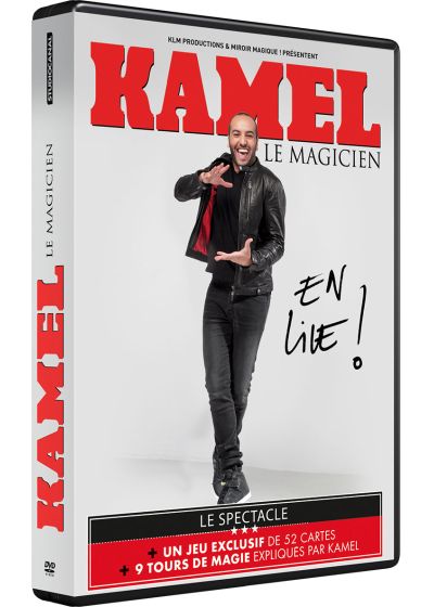 Kamel le magicien - En live ! (DVD + 1 jeu de 52 cartes) - DVD