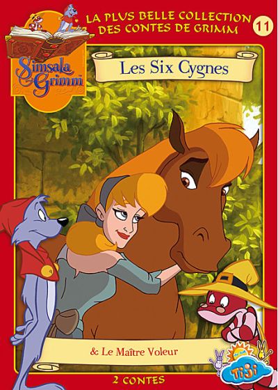 Simsala Grimm - Vol. 11 : Les six cygnes + Le maître voleur - DVD