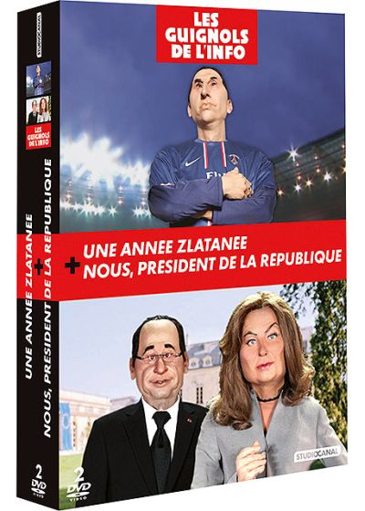 Coffret Guignols de l'info - Best of 2011/2013 - Nous, Président de la République + Une année Zlatanée - DVD