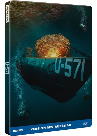 U-571 (Version restaurée 4K - Édition SteelBook limitée - 4K Ultra HD + Blu-ray) - 4K UHD