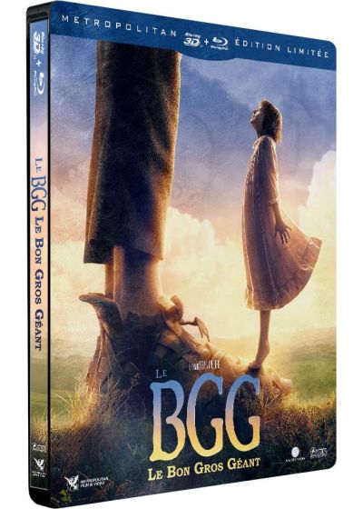 Le BGG, Le Bon Gros Géant (Combo Blu-ray 3D + Blu-ray - Édition Limitée boîtier SteelBook) - Blu-ray 3D