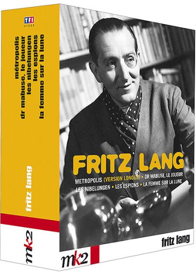 Fritz Lang  - Coffret - Metropolis (version longue) + Docteur Mabuse, le joueur + Les Nibelungen (2 films) + Les espions + La femme sur la Lune - DVD