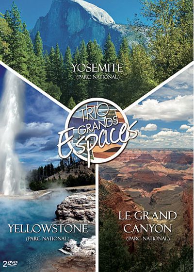 Trio Grands espaces : Yosemite + Yellowstone + Le grand canyon (Pack) - DVD
