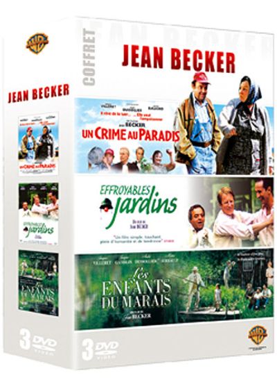 Jean Becker - Coffret - Un crime au Paradis + Effroyables jardins + Les enfants du marais - DVD