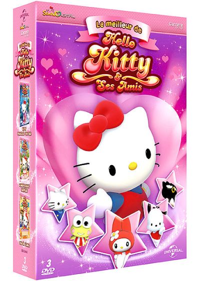 Le Meilleur de Hello Kitty & ses amis - Coffret - Princesse d'un soir + L'anniversaire surprise + Tous à l'école (Pack) - DVD
