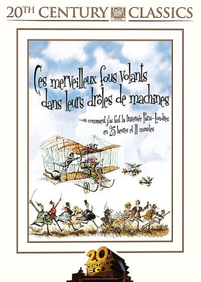 Ces merveilleux fous volants dans leurs drôles de machines - DVD