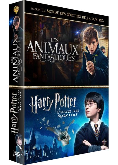 Harry Potter à l'école des sorciers + Les Animaux fantastiques (Pack) - DVD