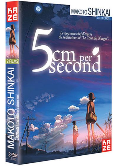 2 films de Makoto Shinkai : 5 Centimeters per Second + The Voices of a Distant Star - DVD