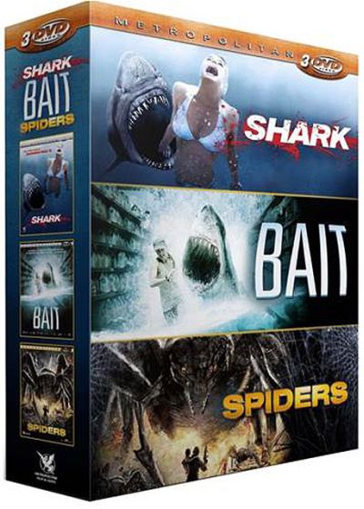 Shark + Bait + Spiders (Pack) - DVD