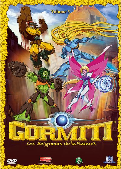 Gormiti - Saison 1 : les Seigneurs de la Nature ! - Volume 5 - DVD
