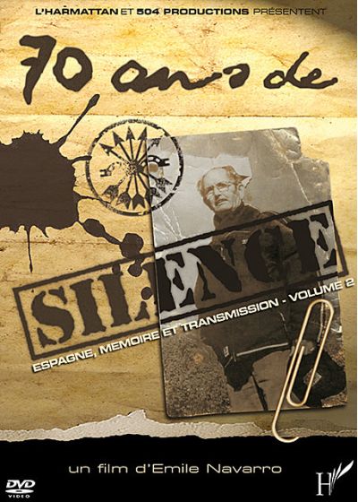 70 ans de silence : Espagne, mémoire et transmission volume 2 - DVD