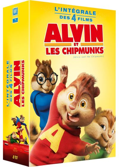 Alvin et les Chipmunks - L'intégrale des 4 films - DVD
