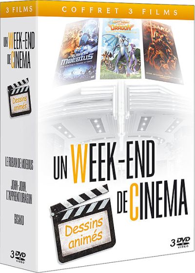 Coffret un week-end de cinéma - Dessins-animés (Pack) - DVD