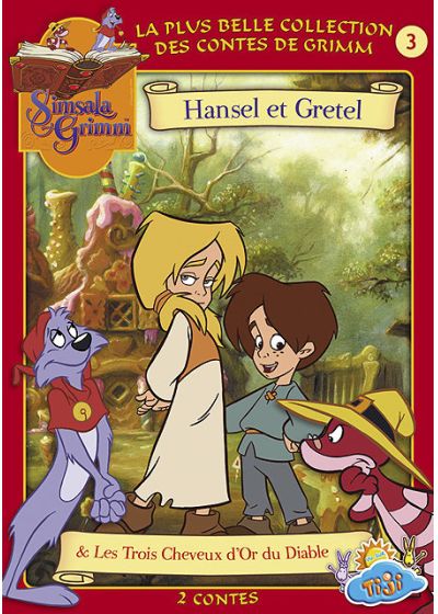 Simsala Grimm - Vol. 3 : Hansel et Gretel & Les Trois Cheveux d'Or du Diable - DVD