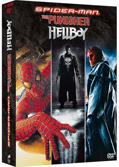 Spider-Man + The Punisher + Hellboy (Pack) - DVD