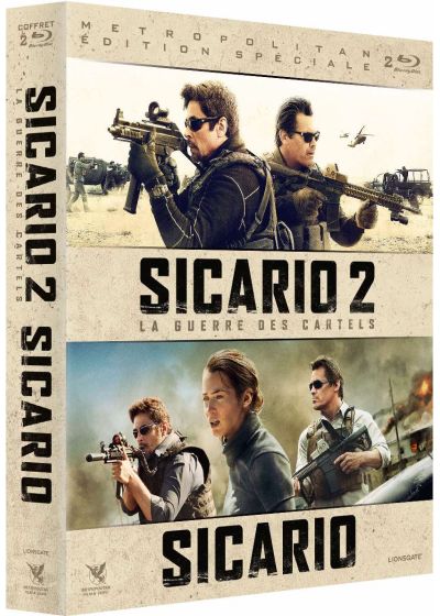Sicario + Sicario : La guerre des Cartels - Blu-ray