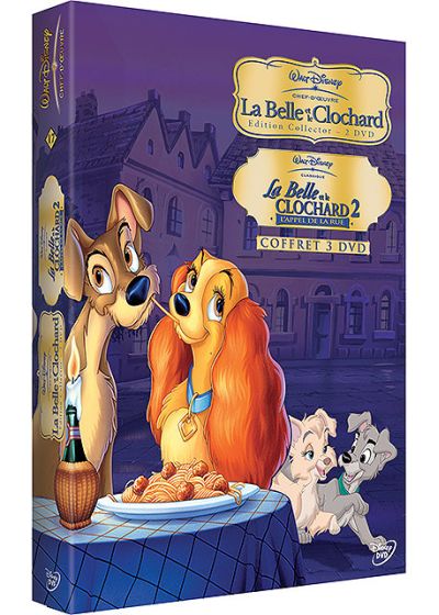 La Belle et le clochard + Le Belle et le clochard 2 - L'appel de la rue - DVD