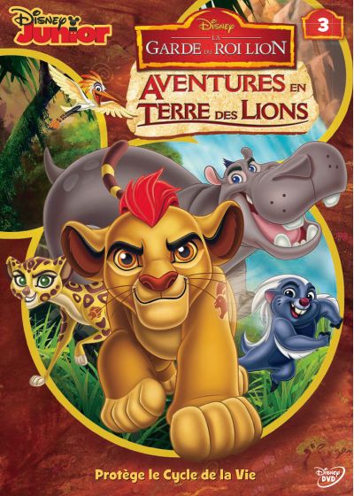 DVDFr - La Garde du Roi Lion - 3 - Aventures en Terre des Lions - DVD