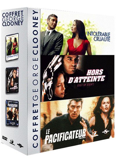 Coffret George Clooney : Intolérable cruauté + Hors d'atteinte + Le pacificateur (Pack) - DVD