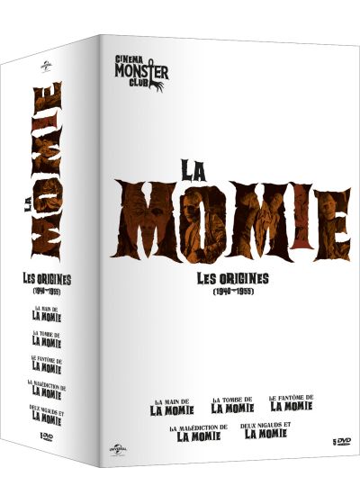 La Momie - Les origines (1940-1955) - Coffret 5 films (Pack) - DVD