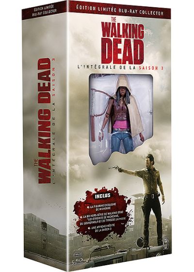 The Walking Dead - L'intégrale de la saison 3 (Édition limité Blu-ray Collector avec figurine Michonne) - Blu-ray