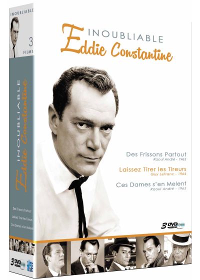 Inoubliable Eddie Constantine : Des frissons partout + Laissez tirer les tireurs + Ces dames s'en mêlent (Pack) - DVD