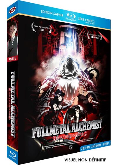 Fullmetal Alchemist : Brotherhood - Part 3 (Édition Saphir) - Blu-ray