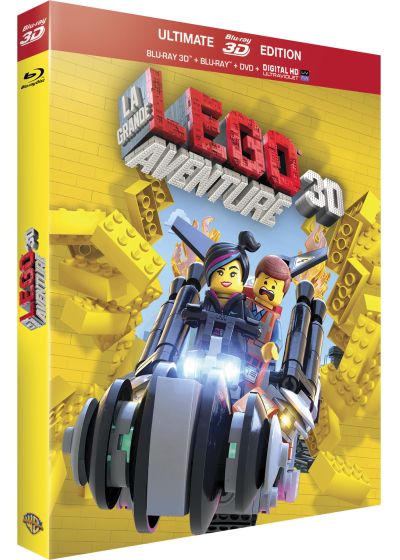 La Grande Aventure Lego (Édition Ultimate - Blu-ray 3D + Blu-ray + DVD + copie digitale) - Blu-ray 3D