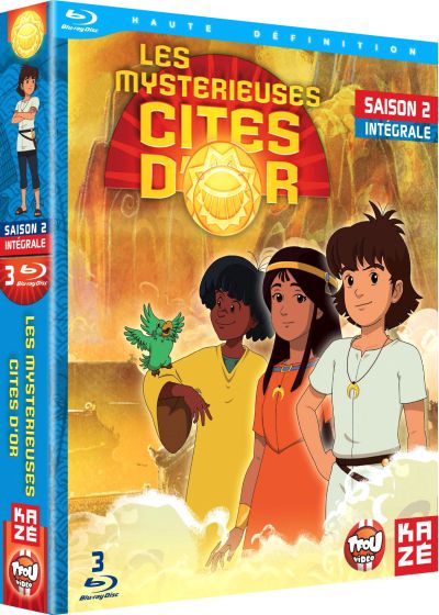 Les Mystérieuses Cités d'Or - Intégrale saison 2 - Blu-ray