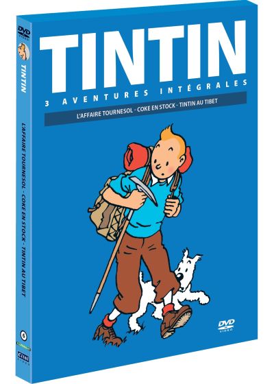 Tintin - 3 aventures - Vol. 6 : Tintin au Tibet + L'Affaire Tournesol + Coke en stock - DVD